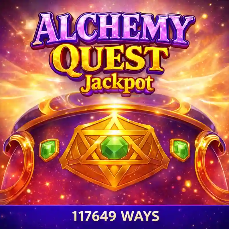 Alchemy Quest Jackpot slot game interface at taya77
